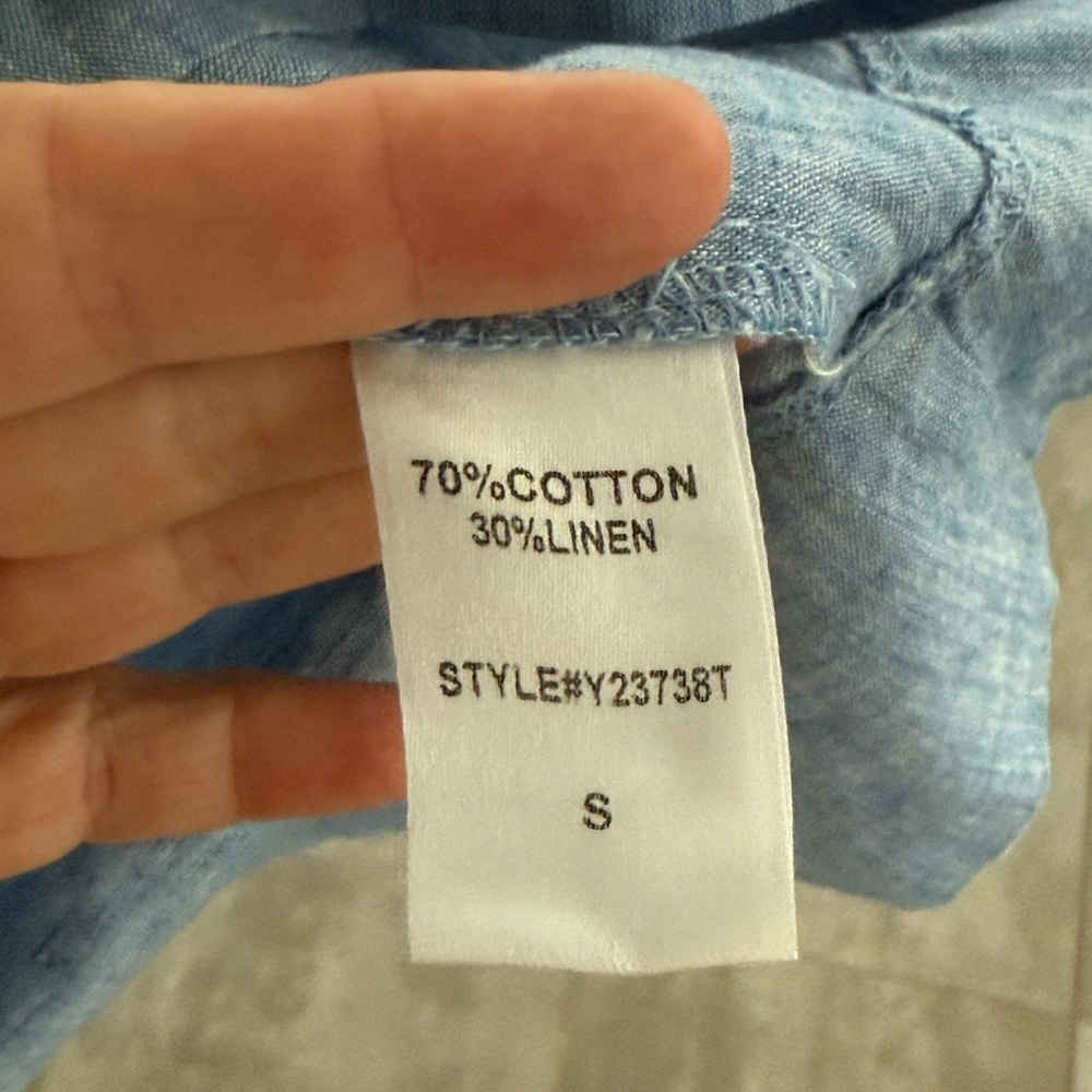 Tuckernuck Crawford Dress in Chambray - Small - Picture 7 of 8